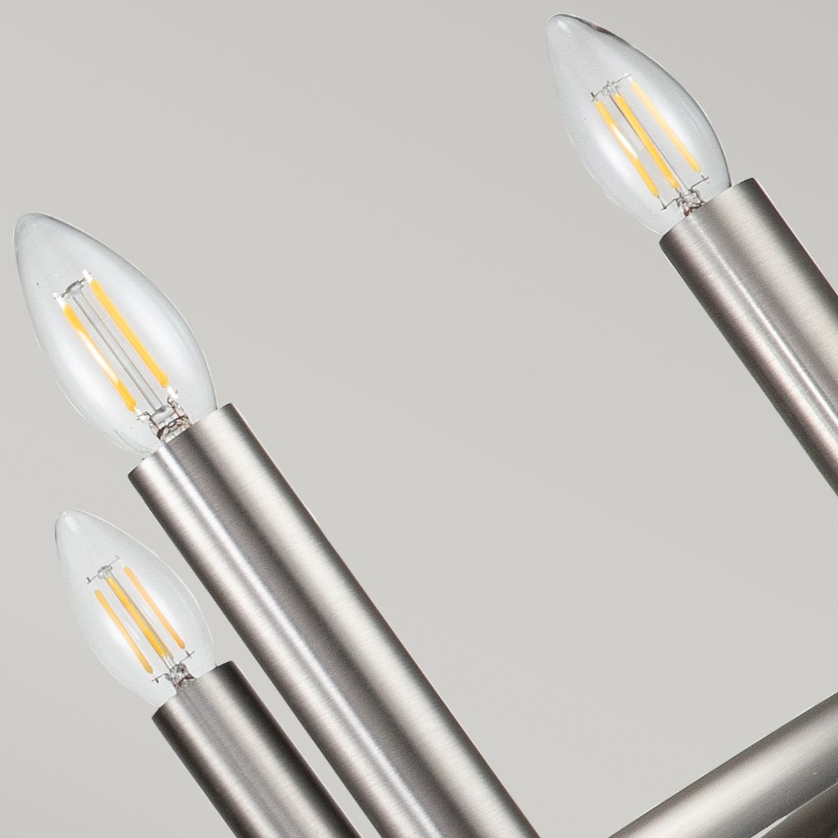 Capitol Hill 6lt Chandelier Brushed Nickel