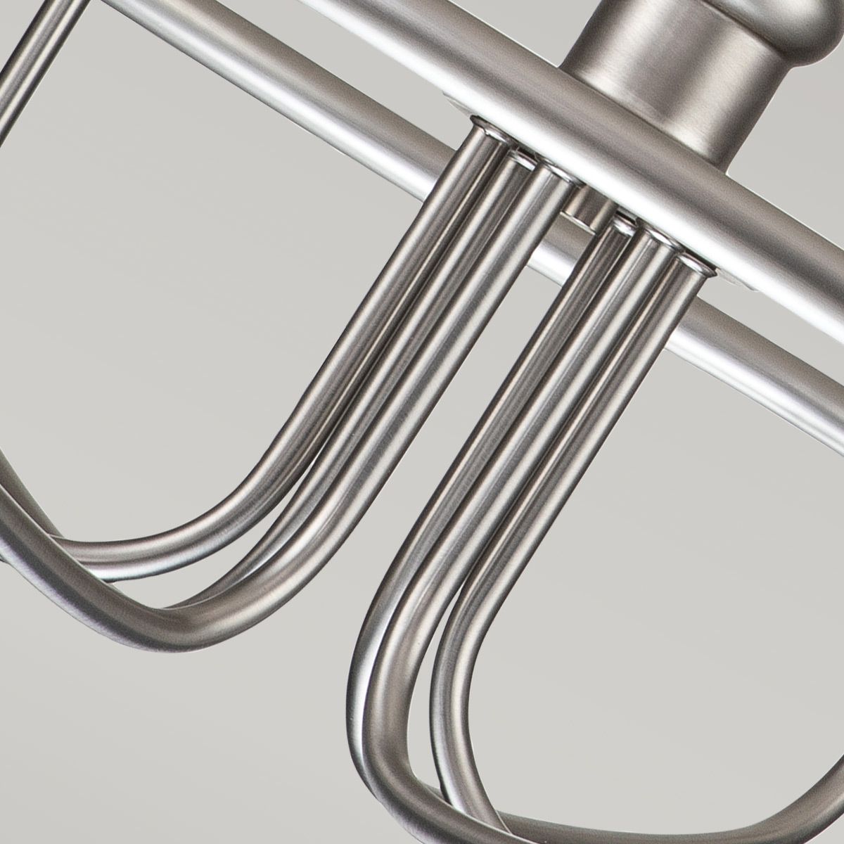 Capitol Hill 6lt Chandelier Brushed Nickel