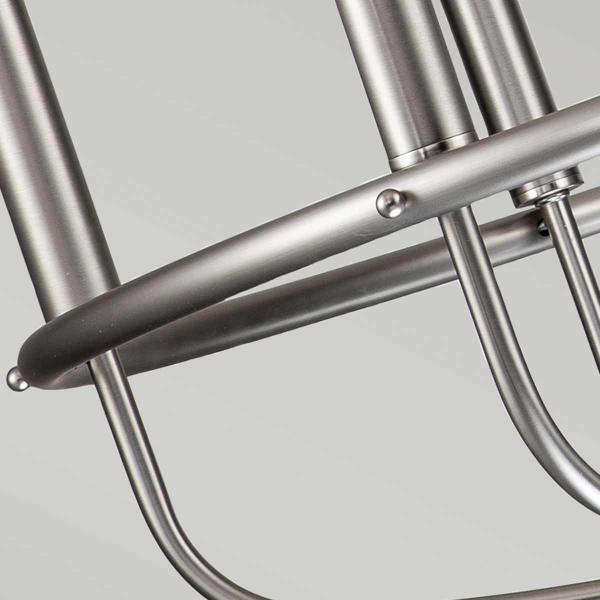 Capitol Hill 6lt Chandelier Brushed Nickel