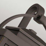 Carlson Double Light Rubbed Bronze Outdoor Wall Lantern