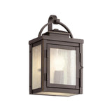 Carlson Classic Rubbed Bronze Outdoor Wall Lantern