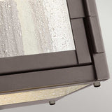 Carlson Classic Rubbed Bronze Outdoor Wall Lantern