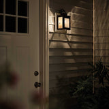 Carlson Classic Rubbed Bronze Outdoor Wall Lantern