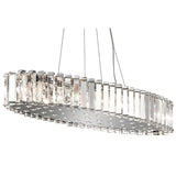 Crystal Skye 12-Light LED Chrome Bathroom Pendant