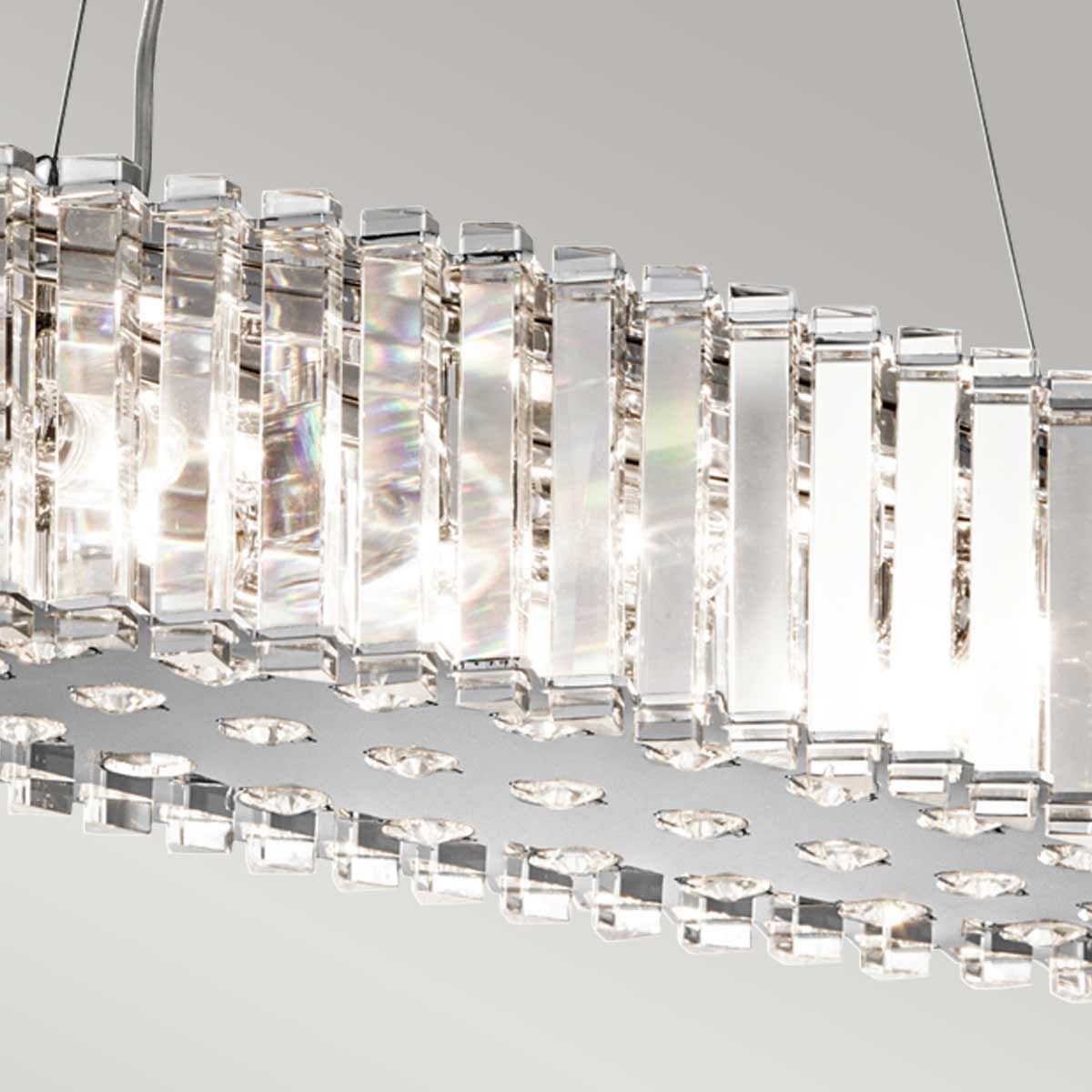 Luminous Elegance: The Crystal Skye Modern Chandelier