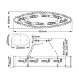 Luminous Elegance: The Crystal Skye Modern Chandelier