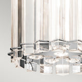 Radiant Crystal Skye LED Mini Pendant - Polished Chrome Elegance