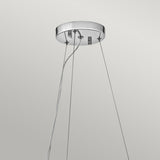 Luminous Elegance 6-Light Crystal Sphere Chandelier