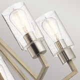 Deryn Distressed Antique Grey 5-Light Chandelier