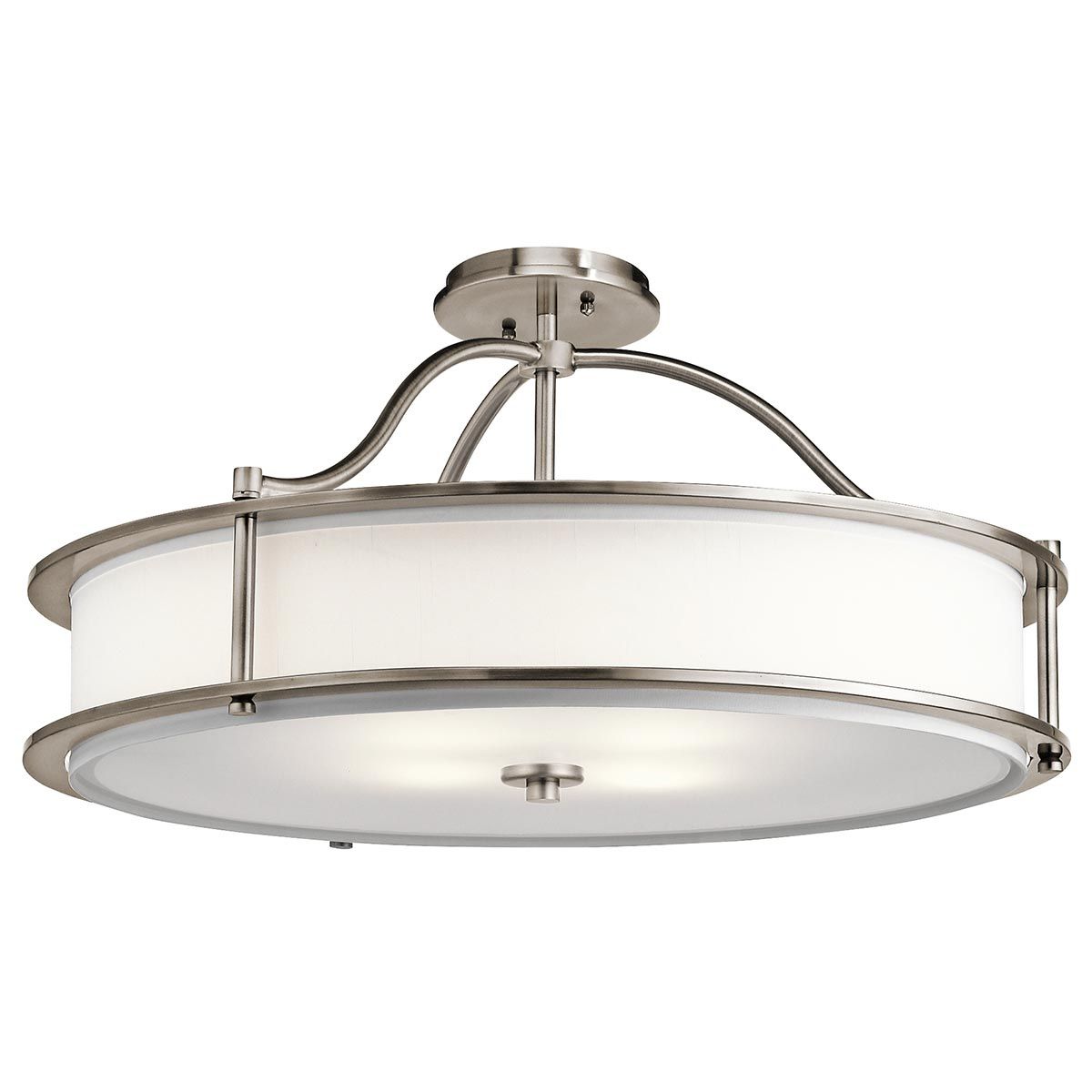 Emory 4-Light Convertible Chandelier in Classic Pewter Finish