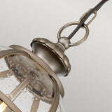 Elegant Victorian-Inspired 3-Light Outdoor Lantern in Burnished Bronze