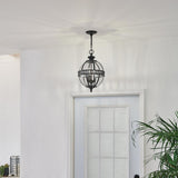 Victorian Charm 3-Light Chain Lantern in Londonderry Bronze
