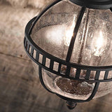 Victorian Charm 3-Light Chain Lantern in Londonderry Bronze