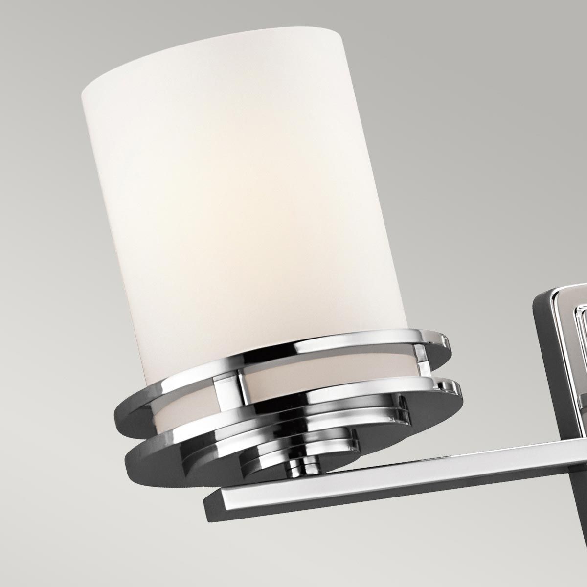 Hendrik Trio LED Chrome Bathroom Wall Light