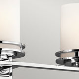 Hendrik Trio LED Chrome Bathroom Wall Light