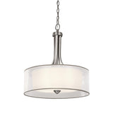 Elegant Lacey 4-Light Pendant in Antique Pewter
