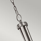 Elegant Lacey 4-Light Pendant in Antique Pewter