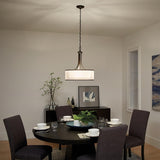 American Vintage Lacey Kitchen Island Pendant with Drum Shade Lighting