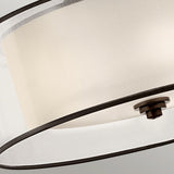 Lacey 4-Light Semi-Flush Mount - Elegant Mission Bronze Finish