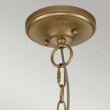 Larkin Trio Light Pendant in Antique Brass Finish