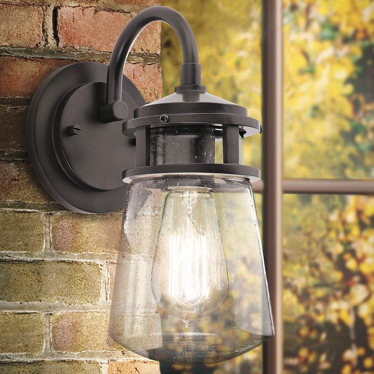 Vintage Architectural Bronze Wall Sconce - Classic Lyndon Design