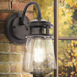Vintage Architectural Bronze Wall Sconce - Classic Lyndon Design