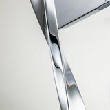 Marette Polished Chrome Bathroom Wall Light with Satin Etched Opal Glass