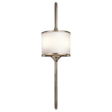 Timeless Elegance: Mona 2-Light Classic Pewter Wall Sconce