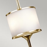 Mona 2-Light Wall Fixture in Polished Brass