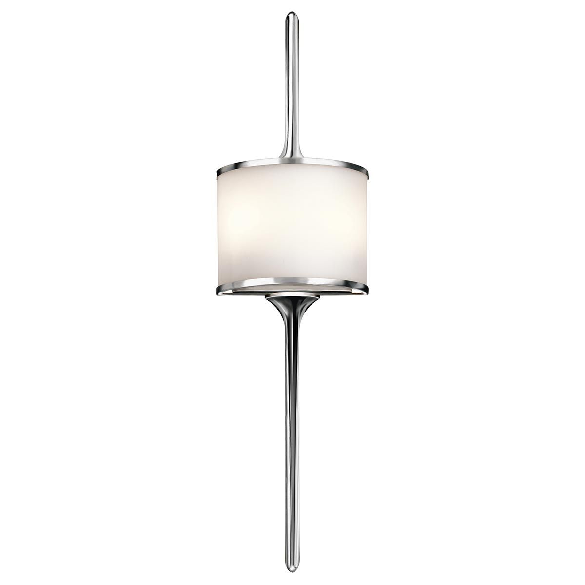 Mona Dual LED Wall Sconce in Polished Chrome