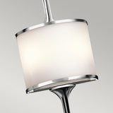 Mona Dual LED Wall Sconce in Polished Chrome