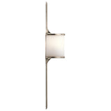 Mona Dual-Light Wall Sconce in Classic Pewter Finish