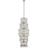 Radiant Elegance 18-Light Crystal Chandelier