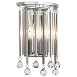 Luminous Elegance: Piper 2 Light Chrome Wall Fixture