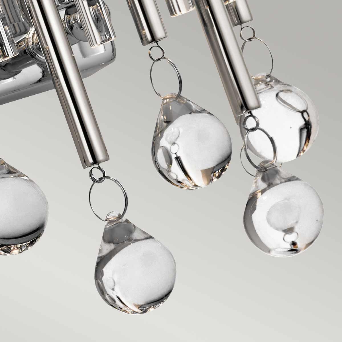 Luminous Elegance: Piper 2 Light Chrome Wall Fixture