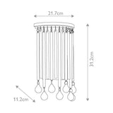 Luminous Elegance: Piper 2 Light Chrome Wall Fixture