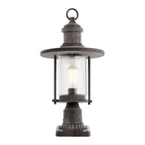 Riverwood Vintage-Style 8 Rustic Pedestal Lantern