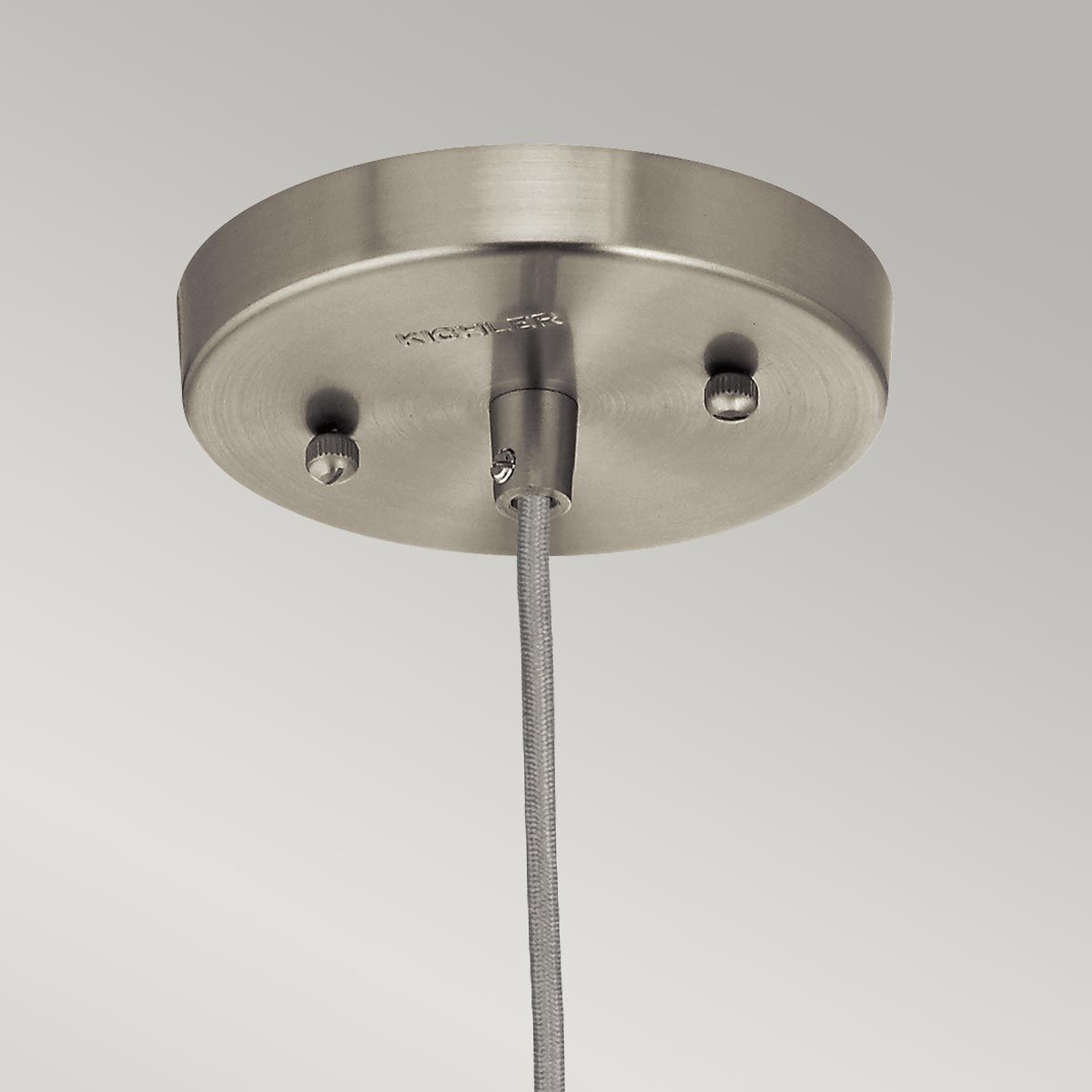 Retro Riviera Brushed Nickel Pendant Light