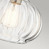 Retro Riviera Brushed Nickel Pendant Light