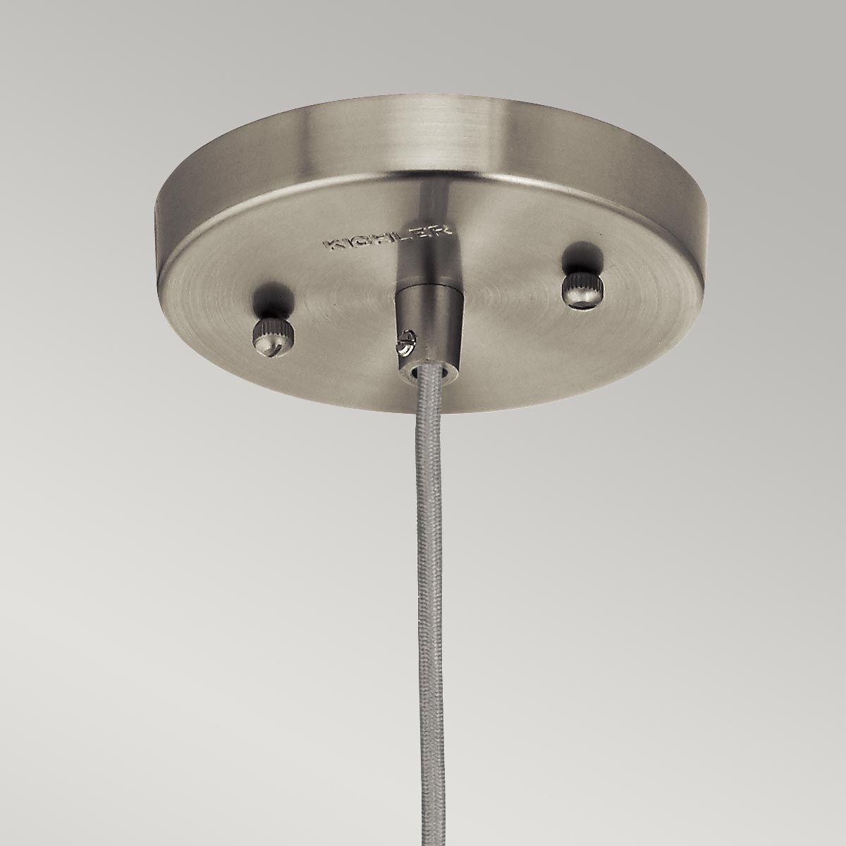 Riviera Vintage-Inspired Brushed Nickel Pendant Light