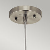 Riviera Vintage-Inspired Brushed Nickel Pendant Light