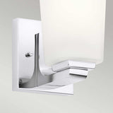 Elegance in Chrome: Roehm Single Light Wall Fixture