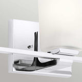 Roehm Triple LED Bathroom Wall Sconce in Polished Chrome