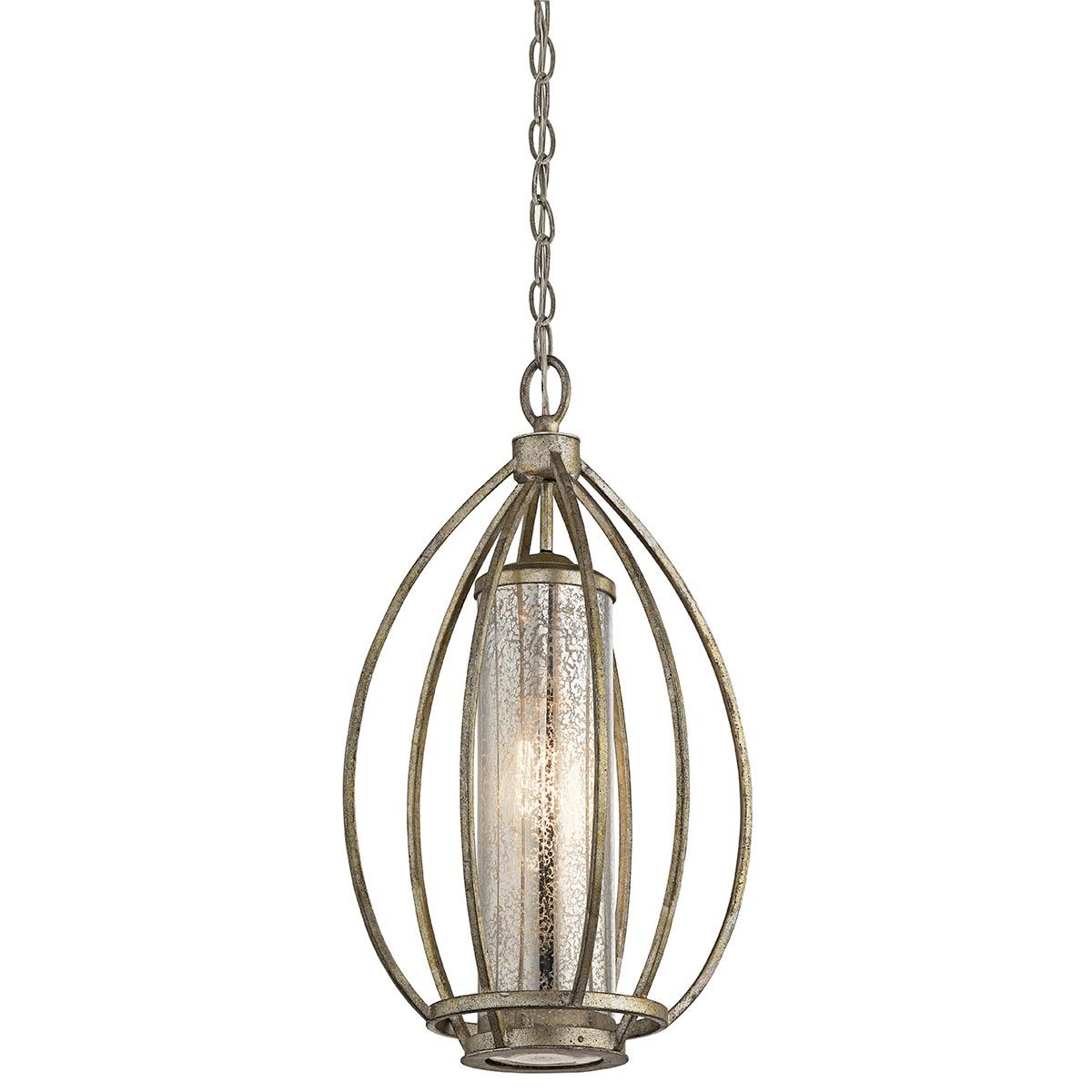 Sterling Gold Rosalie Single Pendant Light
