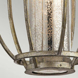 Sterling Gold Rosalie Single Pendant Light