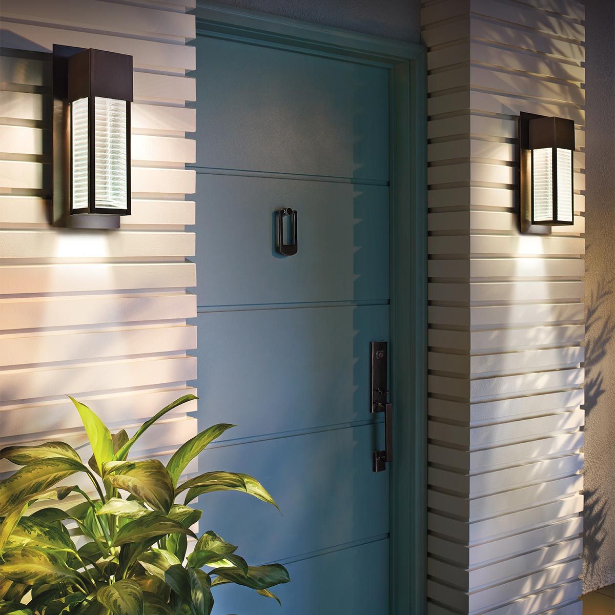 Sorel LED Outdoor Wall Light in Architectural Bronze