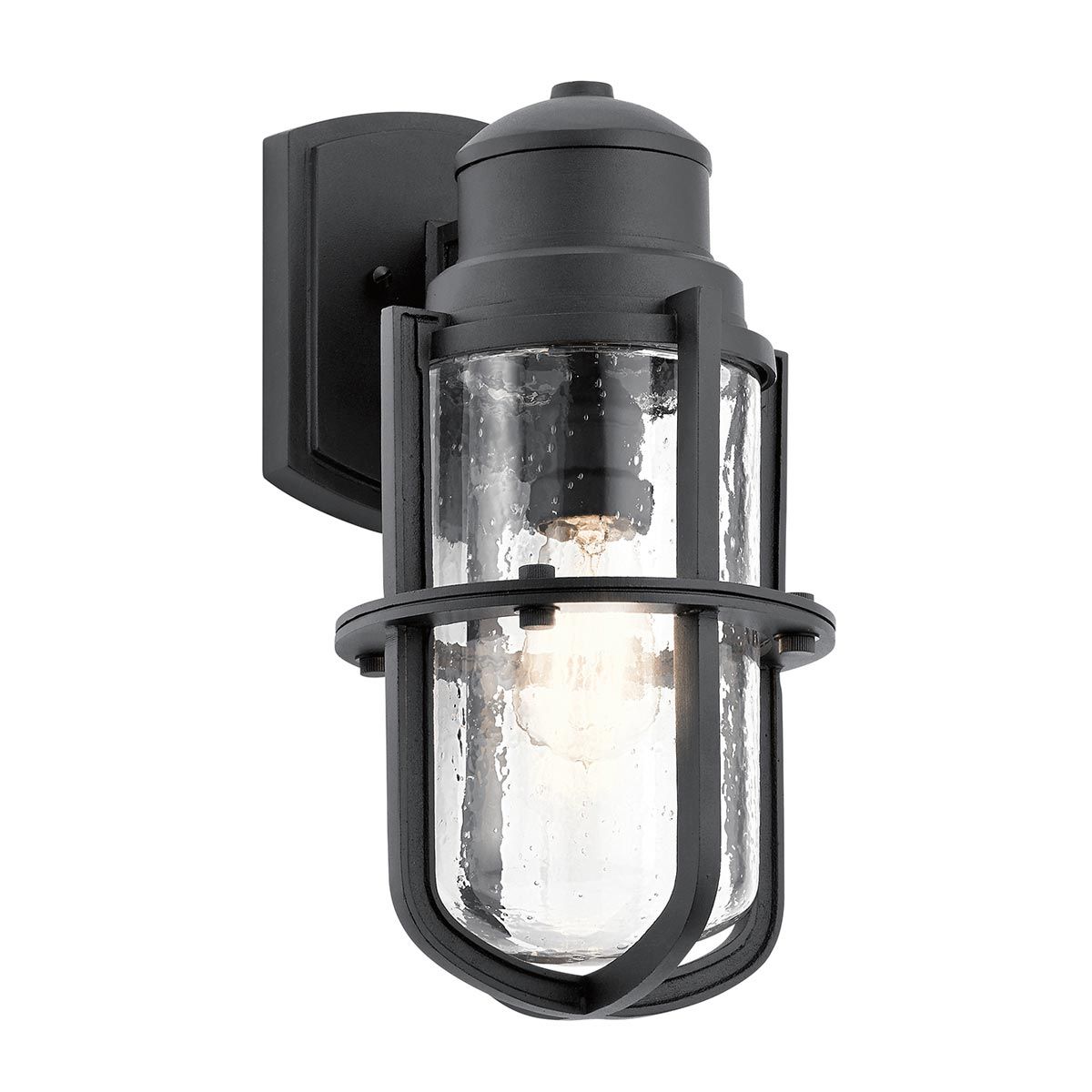 Nautical Black Exterior Wall Lantern - Suri Collection