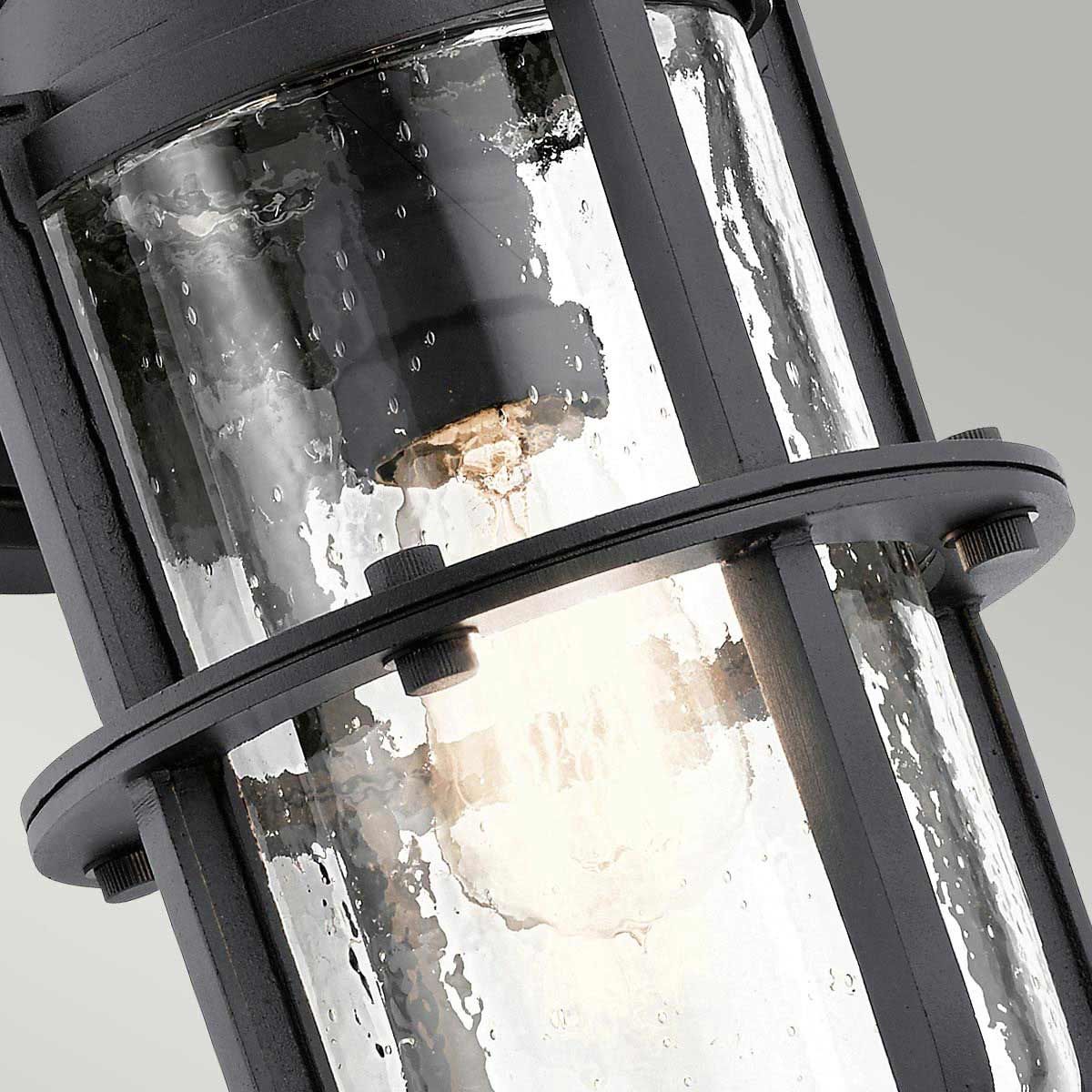 Nautical Black Exterior Wall Lantern - Suri Collection