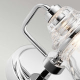 Elegant Chrome Bathroom Wall Sconce