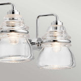 Talland Vintage Charm 4-Light Bathroom Wall Fixture